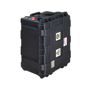 Sarung koper portabel, koper troli 100W 200W, Laser genggam, mesin pembersih Laser serat genggam penghilang karat