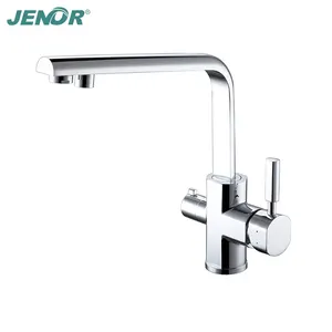 Solid Brass 3-Way Lọc Nước Tap Nước Vòi 360 Độ Xoay Chậu Tap Uống Vòi Nước Mixer Brass Vòi Bếp