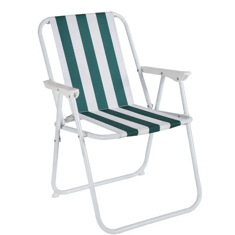 Polar Everest Classic Stripe Beach Chair Acessórios de Praia Portátil para Quintal Piscina Party Beach Resort Hotel Sunbathing