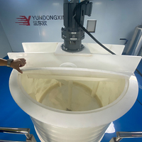 Cuve de mélange industrielle PPH anti-corrosion pour le stockage et le mélange de liquides chimiques pour la production de détergents, savons et shampoings