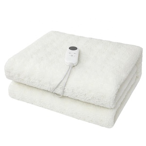 230V vente en gros de <span class=keywords><strong>matelas</strong></span> chauffant pour lit chaud lesté couverture chauffante électrique en laine sûre - Product Image 1