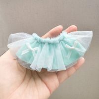 Accessoires de poupée faits à la main, cadeau pour filles (sans poupée), jolie jupe tutu en tulle, vêtements pour poupée en peluche de 17 cm, à partir de 14 ans