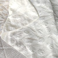 Tela Jacquard de Poliéster Texturizada con Diseño Floral Etéreo Premium OEM ODM para Chaquetas de Lujo, Personalización de Fábrica