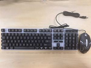Ensemble <span class=keywords><strong>clavier</strong></span> et souris de jeu filaire 104 touches avec rétroéclairage LED - Ensemble <span class=keywords><strong>clavier</strong></span> et souris de jeu pleine taille <span class=keywords><strong>pour</strong></span> ordinateur - Product Image 6