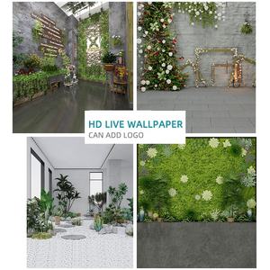 Cool Scenery Live Room Custom HD 3D Arte floral simulado Fotografía Fondo Tela - Product Image 5