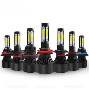 หลอดไฟหน้ารถยนต์ LED แบบ4ด้านสำหรับ H11 H4ชิปทรงซังข้าว X7 9005 9006 12000LM - Product Image 5