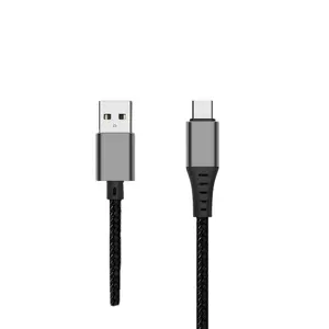 USB 3.0 USBA至USB C Type-c PD快速充电数据线，带尼龙编织5 gbps电缆，适用于三星iPhone 15 pro