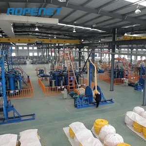 CN ROPENET Hawser Rope HMPE High Performance Rope 12 Strands Ocean Rope OEM Factory