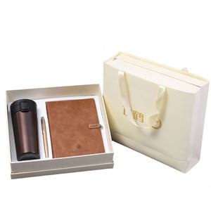 Customized Corporate Business PU Leather <b>Notebook</b> Coffee Cup Gift Set Wholesale Promotional Luxury <b>A5</b> Journal Gift Box With Pen - Product Image 5