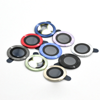 3 paquets de protecteur d'objectif de caméra en verre trempé pour iPhone 14 Pro max 9H dureté résistant aux rayures pour iPhone 14 Plus 13 12 11