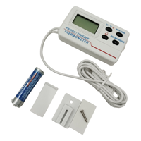 Thermomètre pour réfrigérateur avec alarme haute/basse fonction d'enregistrement Min Max.