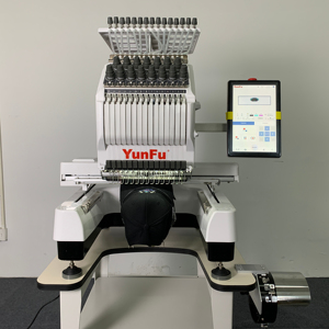 Nueva máquina de bordar plana de alta velocidad 30% más rápida que los modelos estándar con motor central y <span class=keywords><strong>componentes</strong></span> del motor - Product Image 1