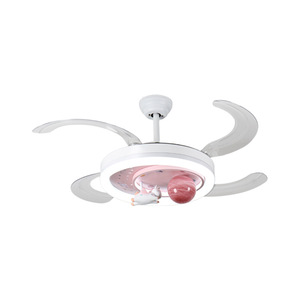 ไฟพัดลมเพดาน LED สำหรับห้องนั่งเล่นร้านอาหารห้องนอนเด็กไฟพัดลมติดเพดานแบบระยะไกลที่ทันสมัย - Product Image 3