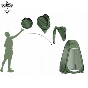 La más nueva tienda <span class=keywords><strong>de</strong></span> baño con cambio <span class=keywords><strong>de</strong></span> ducha emergente para exteriores, tienda <span class=keywords><strong>de</strong></span> playa portátil para acampar para 2 personas para emergencia - Product Image 5