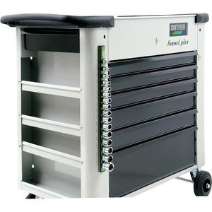 HEYCO 40-70-M Douilles sur rail de douille en aluminium, 16 pièces, 3/8» - Product Image 3