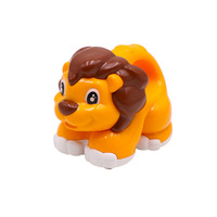 Zhiqu unisexe Lion voiture décrochage éducatif inertie jouet pour 5-7 ans bébés ABS plastique fait fonction de Friction 1:26 échelle 110V