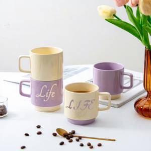 Tasse à café en porcelaine de style européen faite à la main, transfrontalière, souvenir, haute valeur esthétique, créative, personnalisable, compatible micro-ondes - Product Image 5