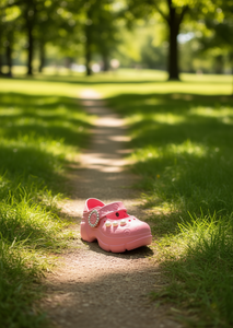 Zoccoli con plateau e perle, stile Mary Jane, scarpe estive da donna e ragazza, taglia 26, morbidi, leggeri, con punta chiusa e tomaia in plastica - Product Image 2