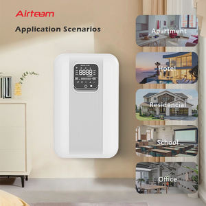 Recuperador de aire de bajo ruido ERV HRV con control Wifi, sistema de ventilación con recuperación de calor montado en la pared para el hogar, dormitorio o apartamento. - Product Image 3