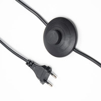 Cordon d'alimentation à prise américaine avec interrupteur marche/arrêt 304/303/317 pour lampe de table - Vente flash
