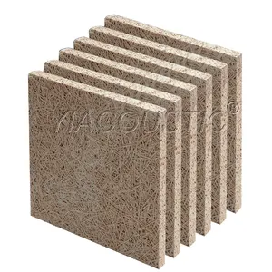 Acoustic Board Ceiling Soundproof Wall Treatment wood Sound absorbing wool acoustic panels for ceiling and wall