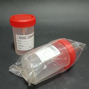 Tutup Sekrup Koleksi Sampel Steril Sekali Pakai 60Ml dengan Sendok Plastik Urin dan Wadah Bangku - Product Image 3