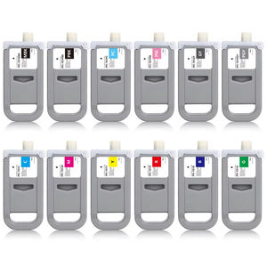 Cartuchos de Tinta Recargables Compatibles de 12 Colores y 700 ml, PFI 701 702 para IPF 8000 9000 8100 9100 8110 9110 8000s 9000s 8010s 9010s - Product Image 1