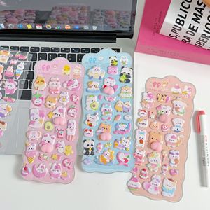 Pegatinas 3D Personalizadas de Animales, Hechas a Mano, Diseño de Dibujos Animados, Colores Vibrantes, para Manualidades, Diario, Teléfono - Product Image 4