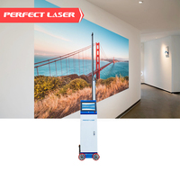 Impresora UV de pared, máquina de impresión de inyección de tinta directa a la pared, control integrado, no necesita PC, para interiores y exteriores, portátil de alta velocidad