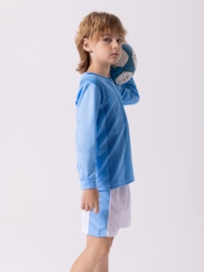 Ensemble <span class=keywords><strong>de</strong></span> maillots <span class=keywords><strong>de</strong></span> football professionnels personnalisés pour enfants et uniformes <span class=keywords><strong>de</strong></span> garçons pour l'école, le collège et le club avec impression <span class=keywords><strong>de</strong></span> nom - Product Image 2