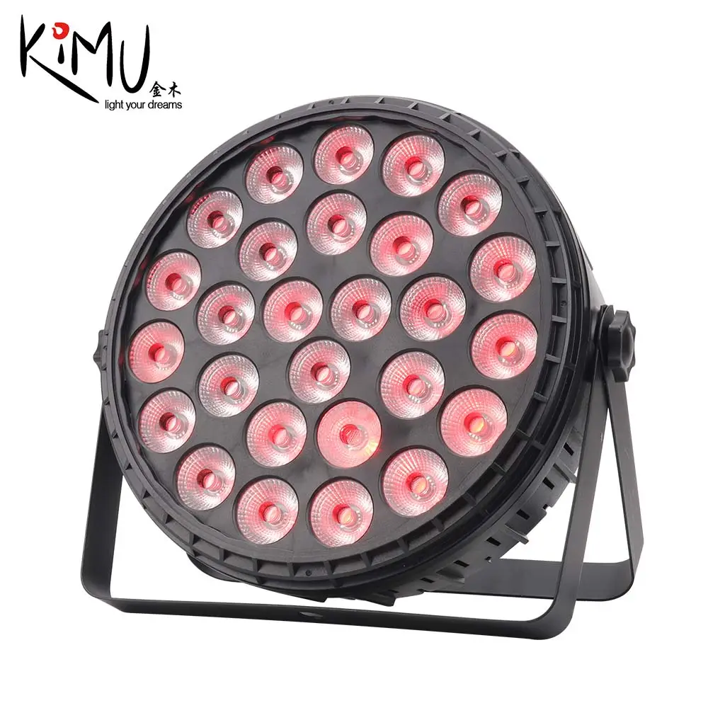 Dmx512 בקרת קול RGBW 4in1 הופעל Led Par דיסקו אורות Dj אור שלב Led Par יכול אור Dj דיסקו מפלגה