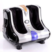 Appareil de massage électrique pour les pieds, vibration, luminescent, shiatsu