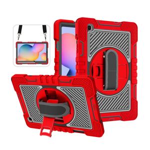 Para <span class=keywords><strong>Samsung</strong></span> Tab S6 <span class=keywords><strong>Lite</strong></span> <span class=keywords><strong>Tablet</strong></span> Case Dual Armor Back Cover Kickstand 360 Rotación Plástico duro Funda protectora a prueba de golpes - Product Image 5