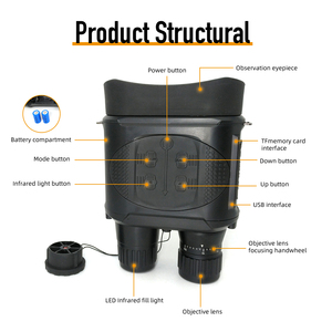 Infrared Binoculars Surplus Night Vision <b>Camera</b> WiFi Digital 3200X1800 Resolution 400M Night Vision Scope - Product Image 2