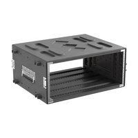 PE + ABS 2U/3U/4U/6U Portable petit boîtier de vol en plastique lumière scène équipement Audio stockage Simple armoire