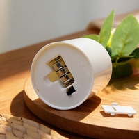 Nouvelle Lampe LED Rose Transfrontalière Best-seller, Cadeau Saint-Valentin, Matériau ABS, Lampe de Bureau Ambiante Moderne et Simple en Forme de Pot de Fleurs