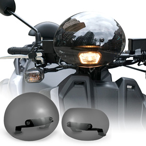 Parabrisas pequeño curvo de especificación interna Xilla de alta calidad para YAMAHA BWS ZUMA - Product Image 2