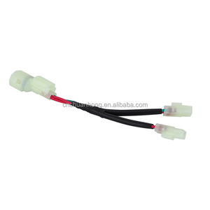 2-контактный силовой разветвитель Y жгут для Honda YAMAHA-CNCH, штекер для мотоцикла на заказ - Product Image 3