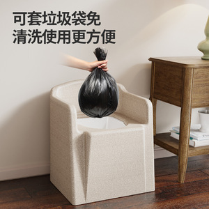 Good Squat Toilet Converted Seated Commode Chair EPP Bathroom Shower Sofa Portable <b>Mobile</b> Toilet Seat Stool For <b>Elderly</b> And - Product Image 5