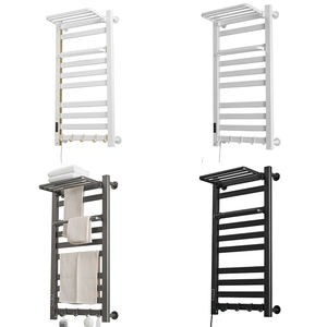 Sèche-serviettes électrique mural en aluminium de haute qualité pour salle de bain, chauffage électrique, porte-serviettes - Product Image 1