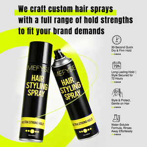<span class=keywords><strong>Laque</strong></span> Coiffante Fixation Forte Longue Durée – <span class=keywords><strong>Spray</strong></span> <span class=keywords><strong>Coiffant</strong></span> Effet Naturel Brillance Fixe pour Hommes et Femmes – Marque Privée OEM - Product Image 4