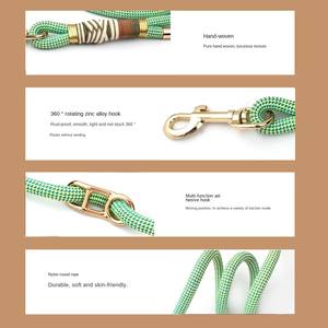 대형견을 위한 다기능 고부가가치 고형 나일론 친환경 애견 견인력 목줄-방폭 애견 산책 로프 P 체인 - Product Image 2