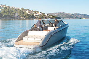 Ecocampor-yate <span class=keywords><strong>de</strong></span> lujo, gran oferta, 7,99 <span class=keywords><strong>metros</strong></span>, <span class=keywords><strong>8</strong></span> personas, cabina <span class=keywords><strong>de</strong></span> aluminio, barco en venta - Product Image 4