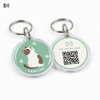 Étiquettes NFC en époxy personnalisées pour animaux de compagnie (chiens et chats) – Vente en gros