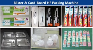 Macchina per il Confezionamento di Prodotti di Uso Quotidiano in Confezioni a Conchiglia |   Confezionatrice Blister Semi-Automatica con Sistema di Aspirazione Multi-Stazione per Carte - Product Image 4