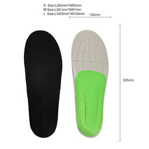 Green Unisex Insoles Professional-Grade High Arch Orthotic Shoe <b>Insert</b> <b>for</b> Maximum Support - Product Image 5