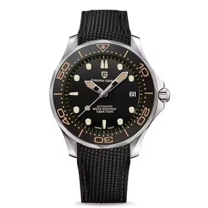 นาฬิกาข้อมือผู้ชาย <span class=keywords><strong>PAGANI</strong></span> <span class=keywords><strong>DESIGN</strong></span> รุ่น PD-1667 <span class=keywords><strong>NH35</strong></span> เครื่องจักรกลหรูหรา กันน้ำ 100 เมตร ขอบเซรามิก แสดงวันที่ ตัวเรือนเหล็กทั้งหมด - Product Image 1