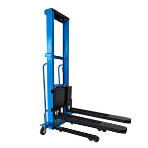 Carretilla elevadora apiladora de carga automática 500kg 1000kg Elevador de palés apilador de elevación automático portátil semieléctrico - Product Image 1