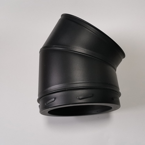 Tuyau de poêle à double paroi OEM d'usine <span class=keywords><strong>pour</strong></span> poêle à <span class=keywords><strong>bois</strong></span>, cheminée, <span class=keywords><strong>coude</strong></span> à <span class=keywords><strong>90</strong></span> degrés - Product Image 2