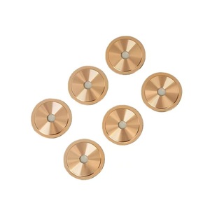 Anodized CD grain aluminum buttons high bright metal switch <b>knobs</b> for bluetooth earphones speaker temperature control - Product Image 4